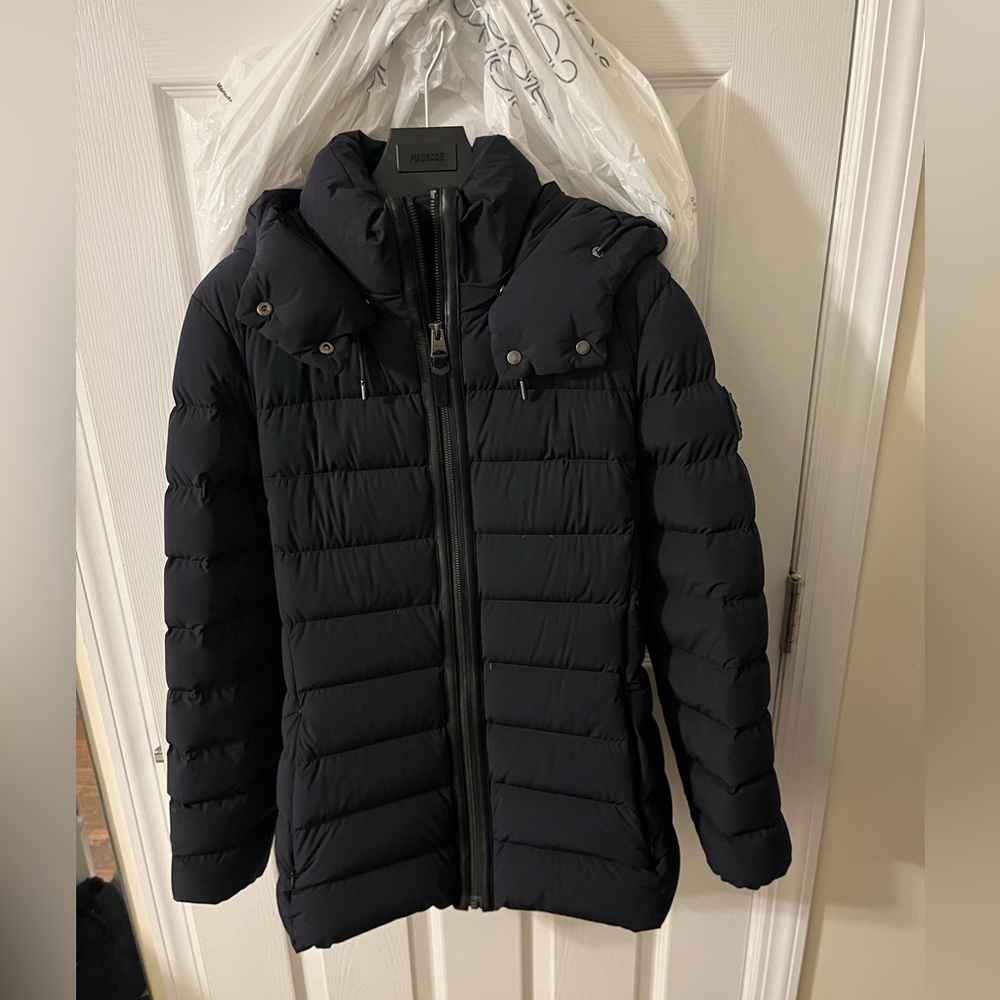 Mackage Navy Puffer Jacket